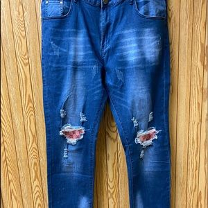 Gucci Print Jeans.